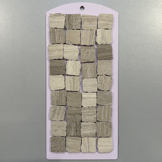 Beige marble square mosaic - csv32sl