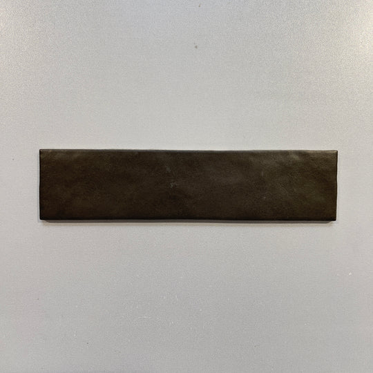 Black (2.25x9.5) handmade look porcelain subway tile - bmakbla