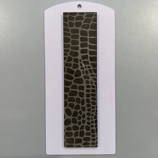 Black deco marble subway tile - ceft04bl