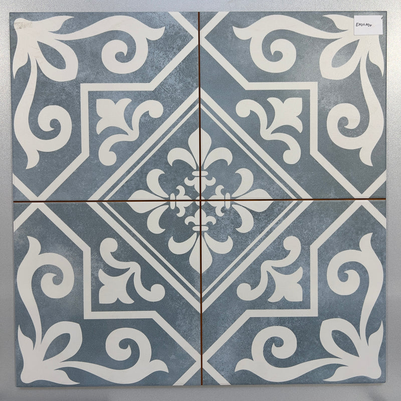 Blue Square Mosaic Tile - enosnov