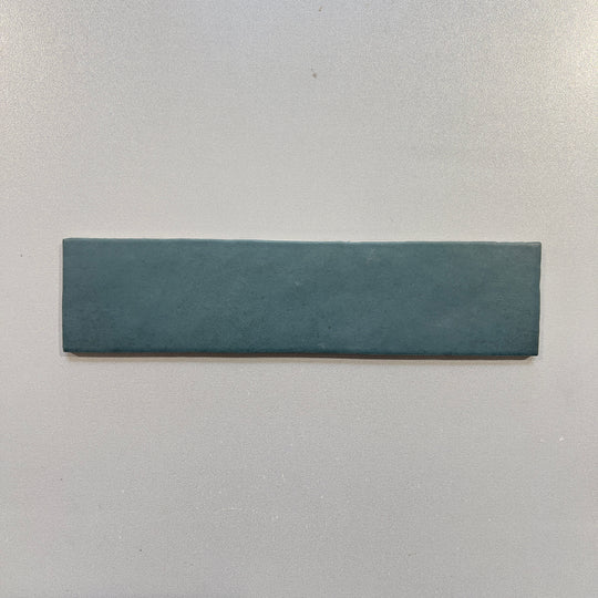Blue (2.25x9.5) handmade look porcelain subway tile - bmakara
