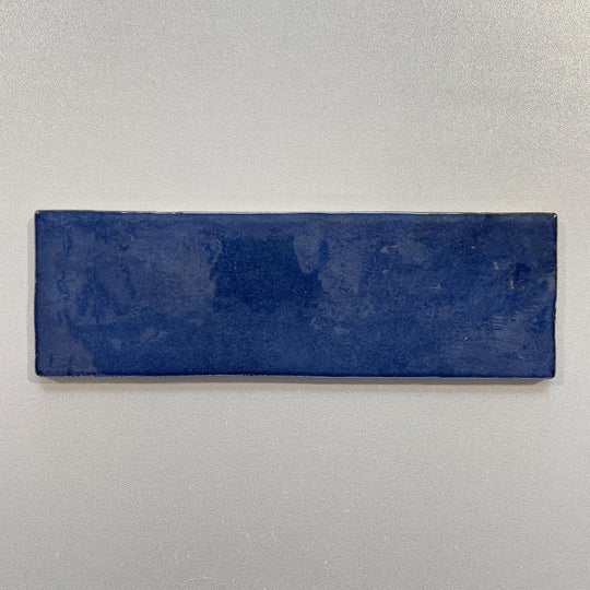 Blue (3x8)  handmade look porcelain subway tile - bdeccloblu