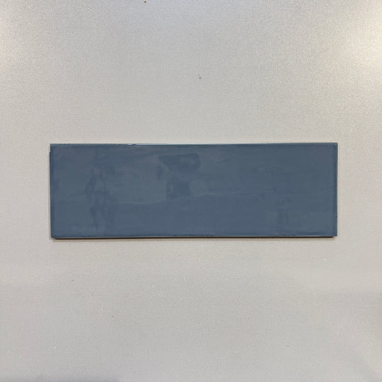 Blue (4x12) ceramic subway tile - svicblu