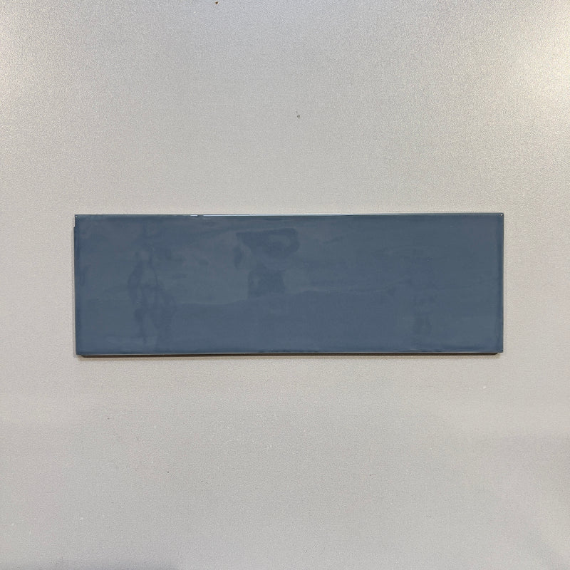 Blue (4x12) ceramic subway tile - svicblu