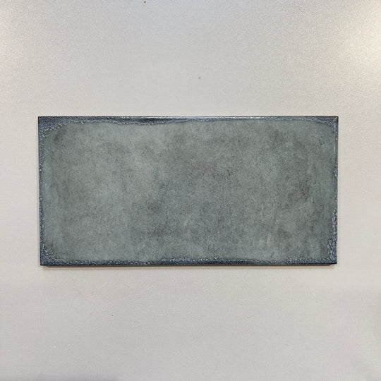 Blue (6x12) handmade look porcelain subway tile - diriaqumar