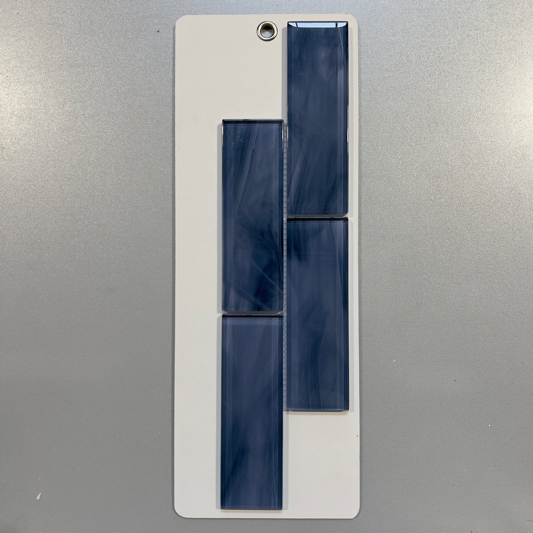 Blue glass rectangle mosaic tile - pvic1903 – Tiles Warehouse