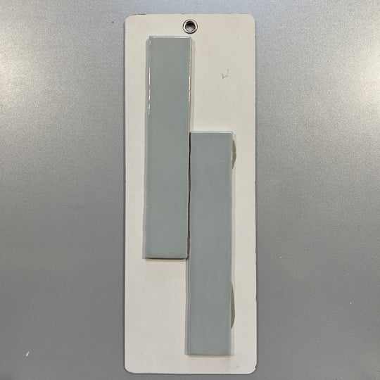 Blue handmade look ceramic subway tile - pqel1316