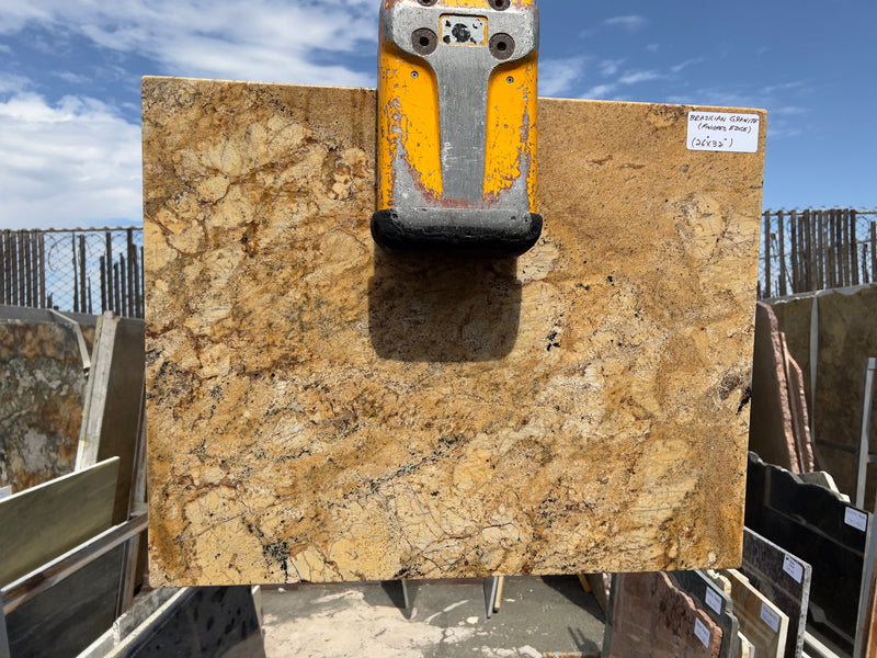 Brown Brazilian Granite (26x32) Finished Edge Remnant Slab