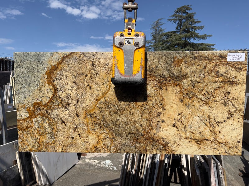 Brown Brazilian Granite (26x57) Finished Edge Remnant Slab