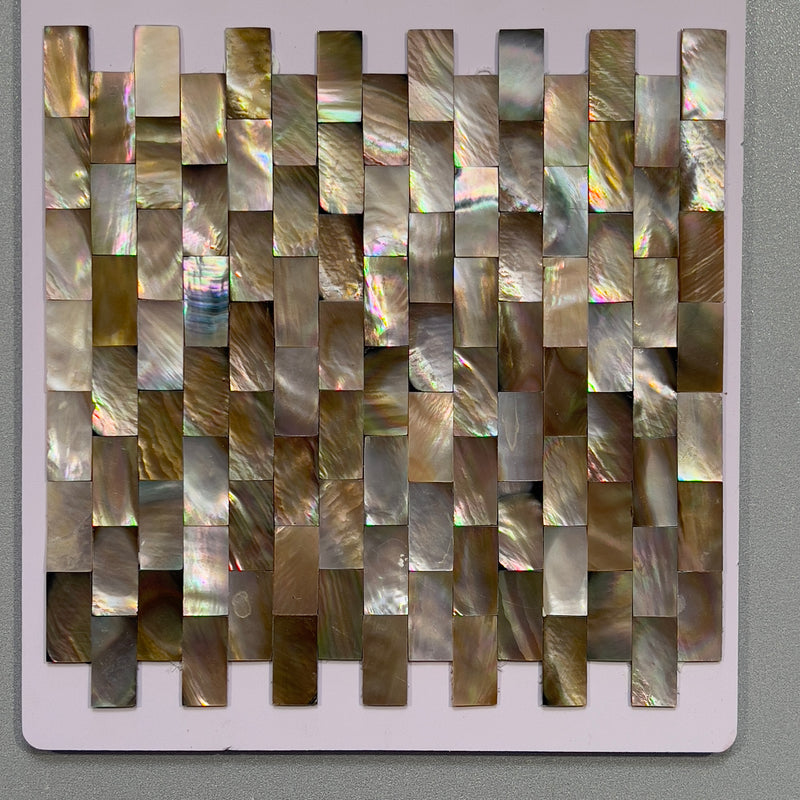 Brown shell linear mosaic - cjws06