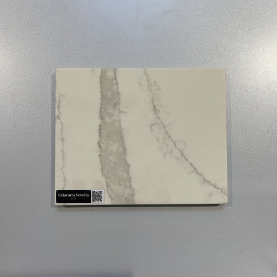 Calacutta Sevella Quartz Slab