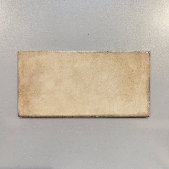Cream (6x12) handmade look porcelain subway tile - diribei