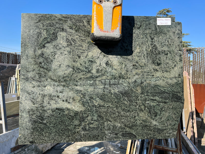 Green Brazilian Granite (33x43) Remnant Slab