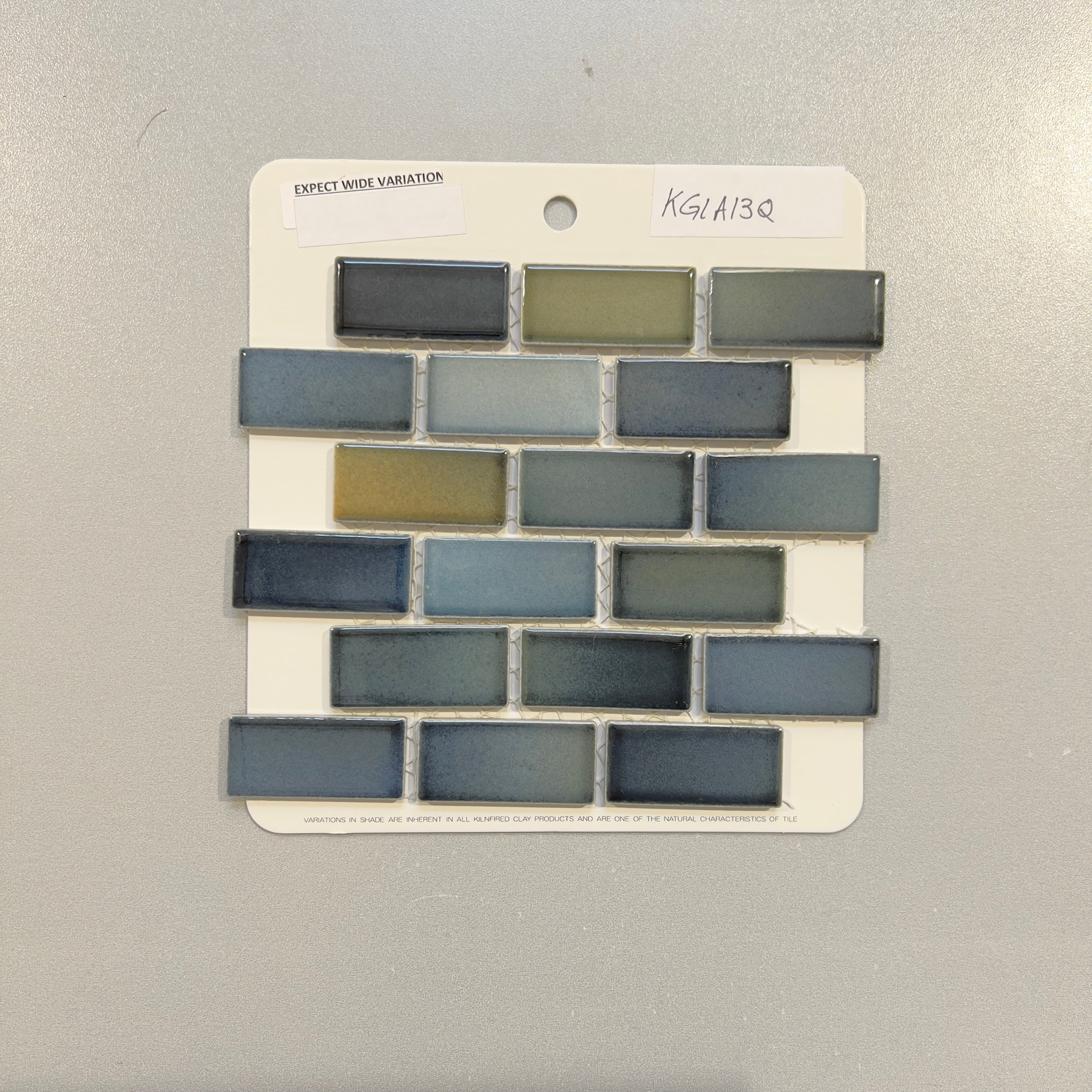 Blue Rectangle Pool Tile KGLA13 – Tiles Warehouse