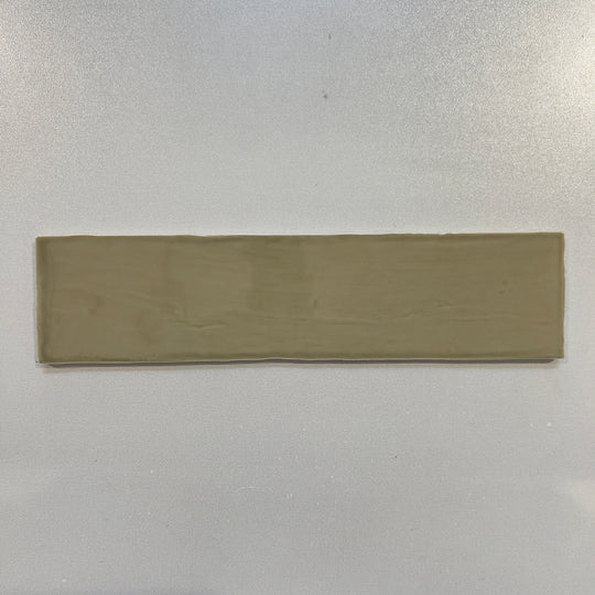 Green (3x12) handmade look porcelain subway tile - hvinlea