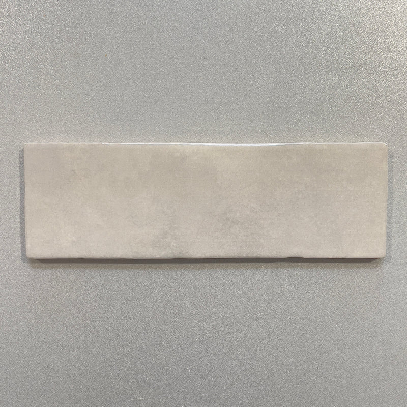 Grey (3x8)  handmade look porcelain subway tile - bdecclogre