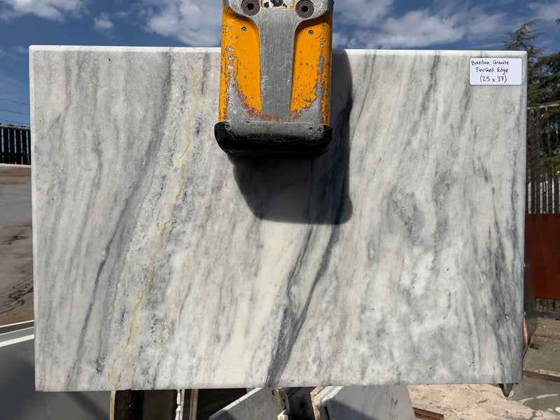 Grey Brazilian Granite (25x37) Finished Edge Remnant Slab