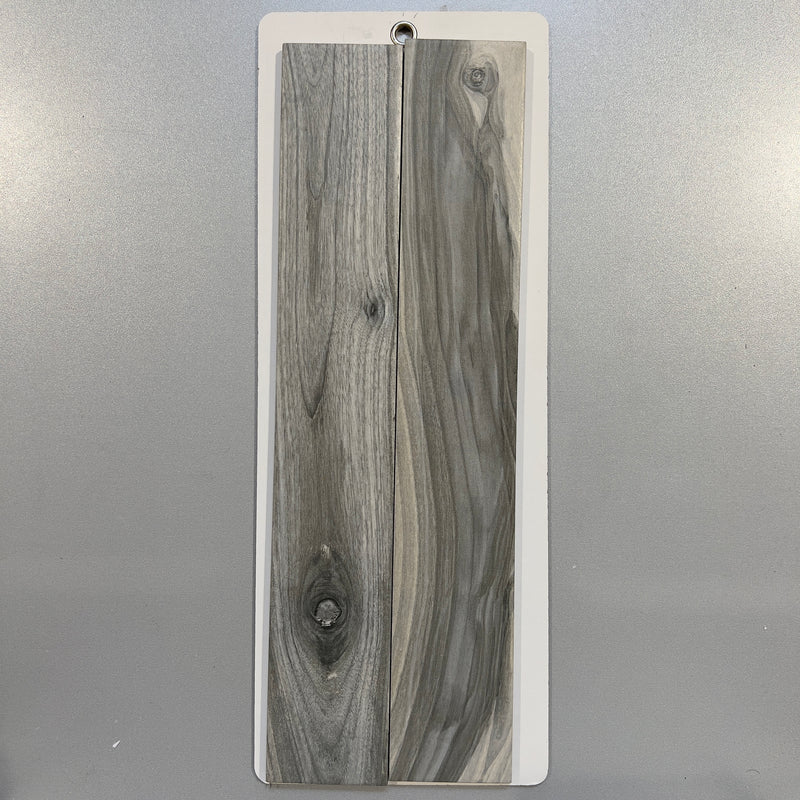 Grey wood look porcelain subway tile - atm583