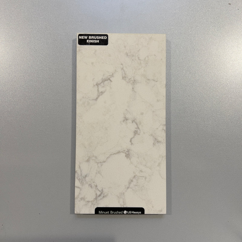 Minuet Brushed Quartz Slab