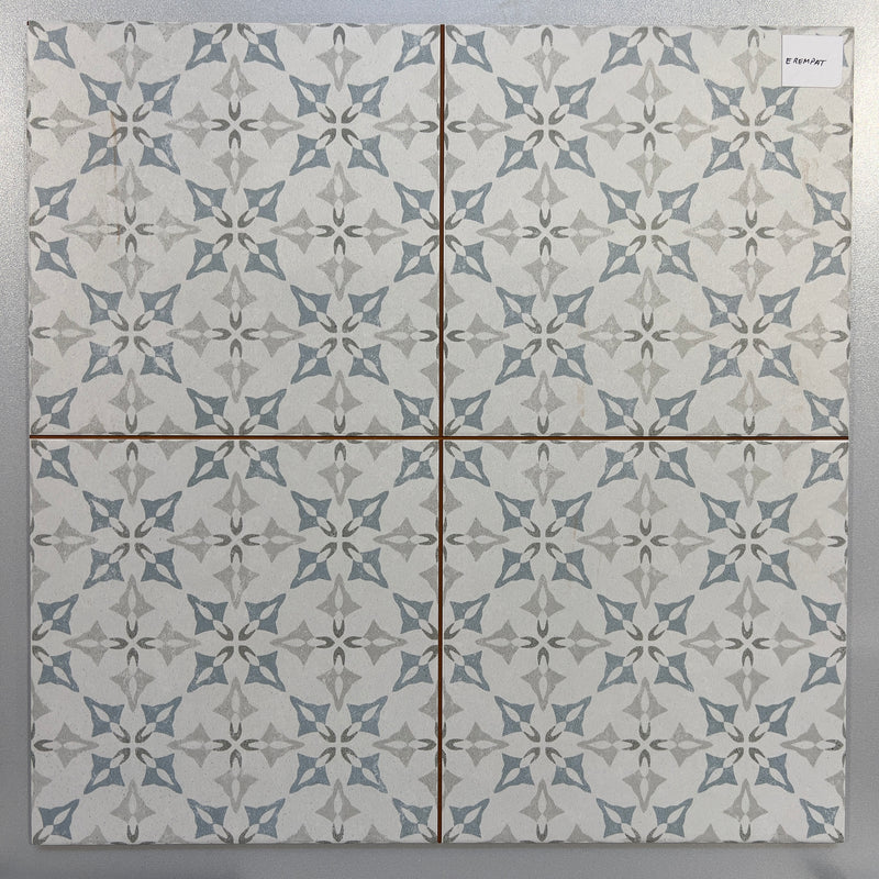 Mixed Blue Square Mosaic Tile - erempat