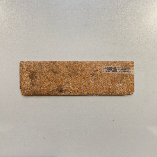 Red (3x10) brick look porcelain subway tile - ofrequatou