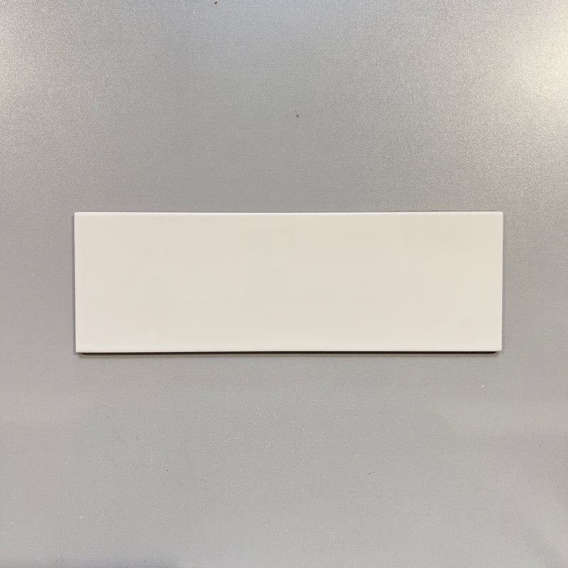 White (4x12) ceramic subway tile - svicwhi