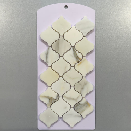 White marble lantern mosaic - ctsca01