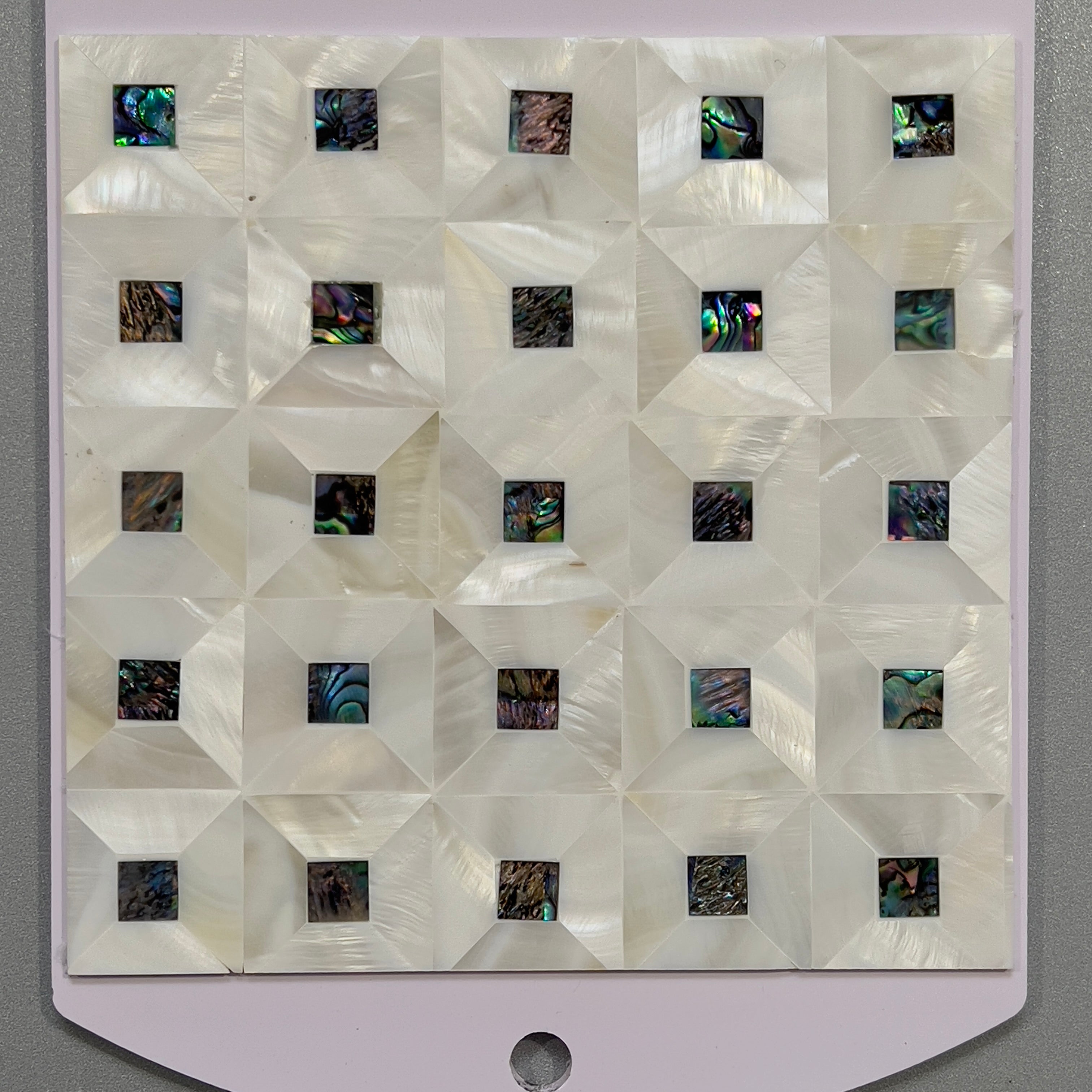 Shell Colour Square White shell square mosaic - cjws03 – Tiles Warehouse