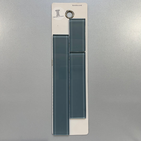 blue glass rectangle mosaic - ycasblushi