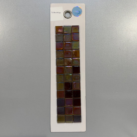 brown square pool tile  mosaic - ylagwinsqu