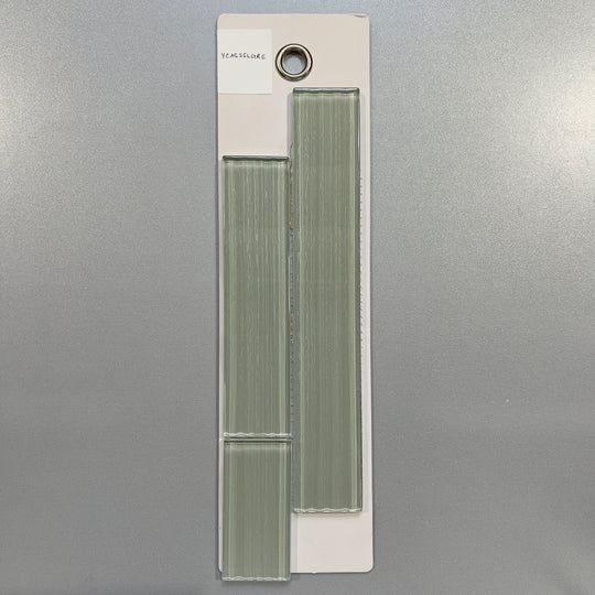 green glass rectangle mosaic - ycassilgre