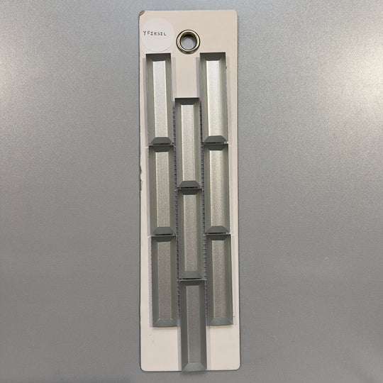 grey glass linear mosaic - yfiesil