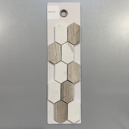 mixed beige marble picket mosaic - ymonlof