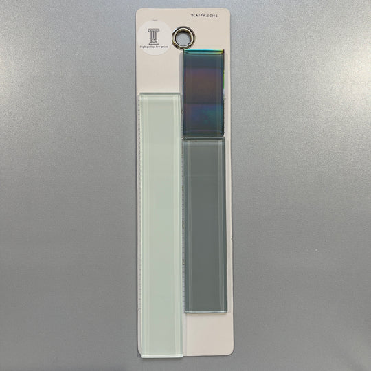 mixed blue glass rectangle mosaic - ycasgreshi
