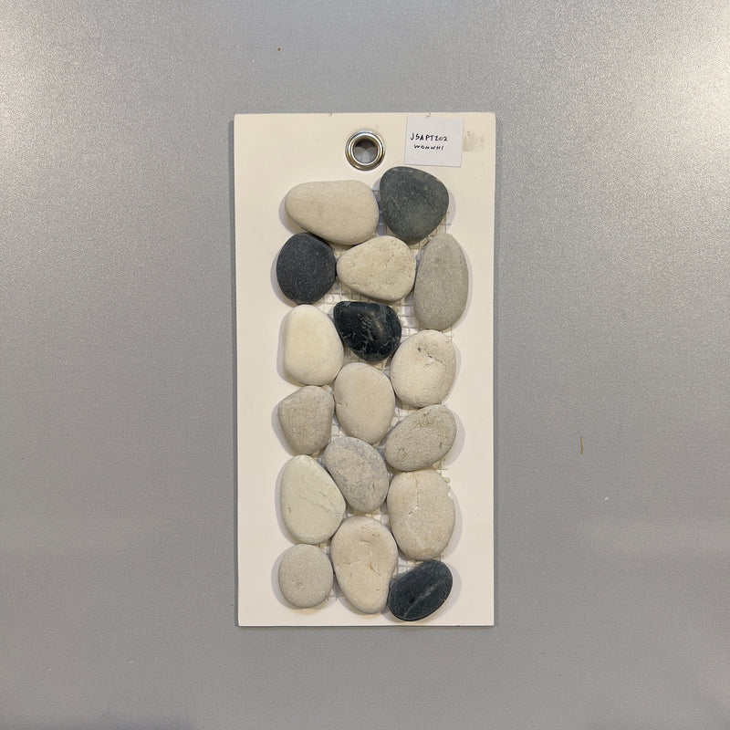 mixed white pebbles - jsapt202wonwhi