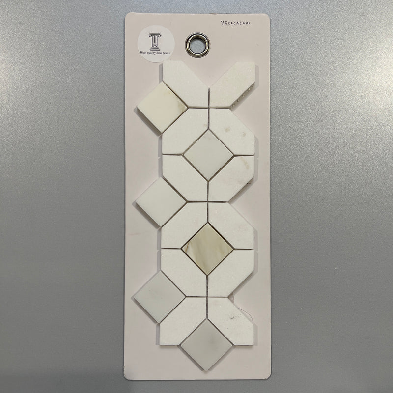 white marble abstract tile - yeclcalgol