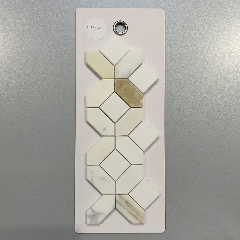 white marble abstract tile - yeclsun