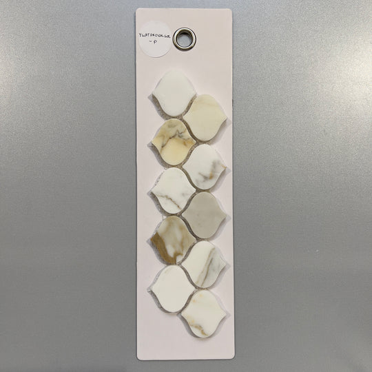 white marble lantern mosaic - ywatdrocalgol-p